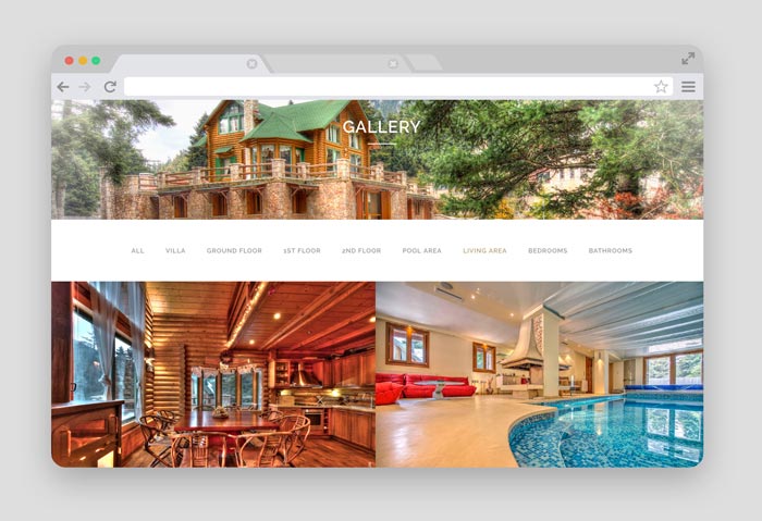 Parnassos Luxury Villa Website